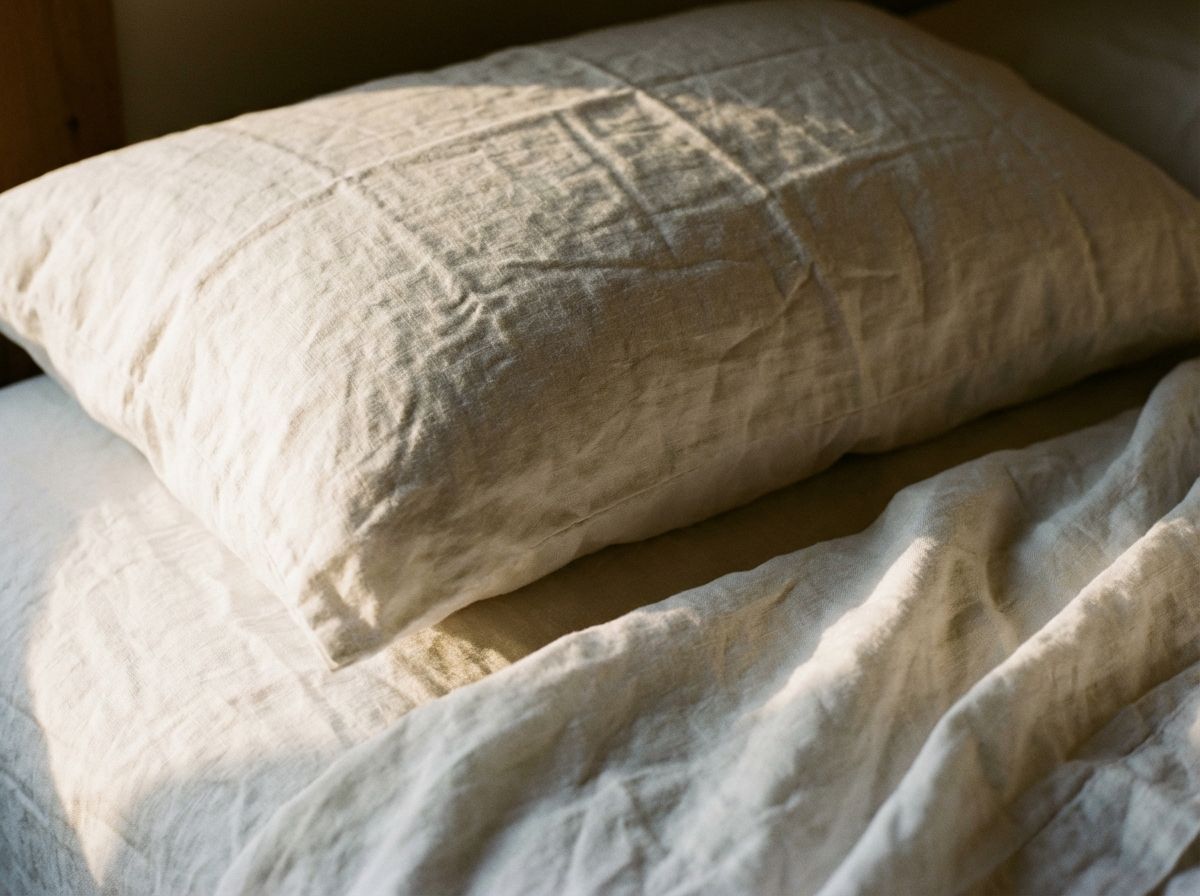 Gray and white bedroom with pale accents and trailing plants